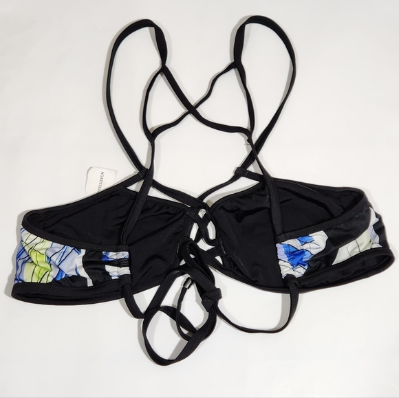NWT Beach Bunny Architecture Strappy Bikini TOP Size L - Picture 4 of 7